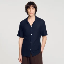 Chemise à Col Requin