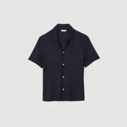 Chemise à Col Requin