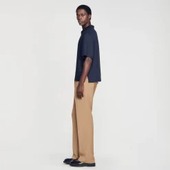 Chemise à Col Zippé