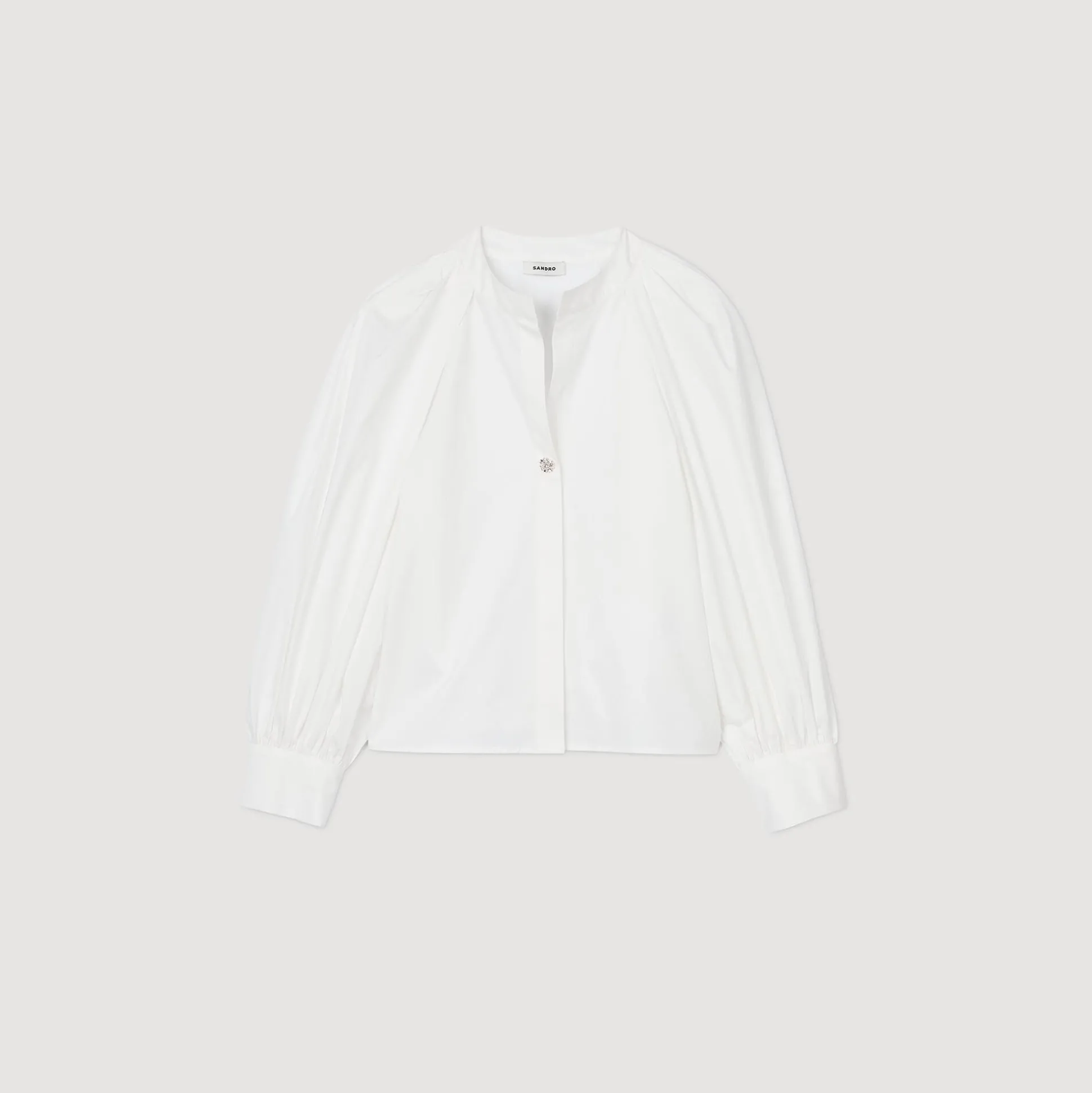 Chemise à Manches Volumineuses