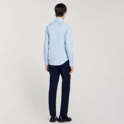 Chemise Ajustée En Coton Stretch