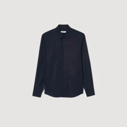 Chemise Ajustée En Coton Stretch