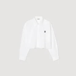 Chemise Courte En Popeline