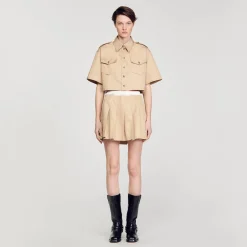 Chemise Courte Officier