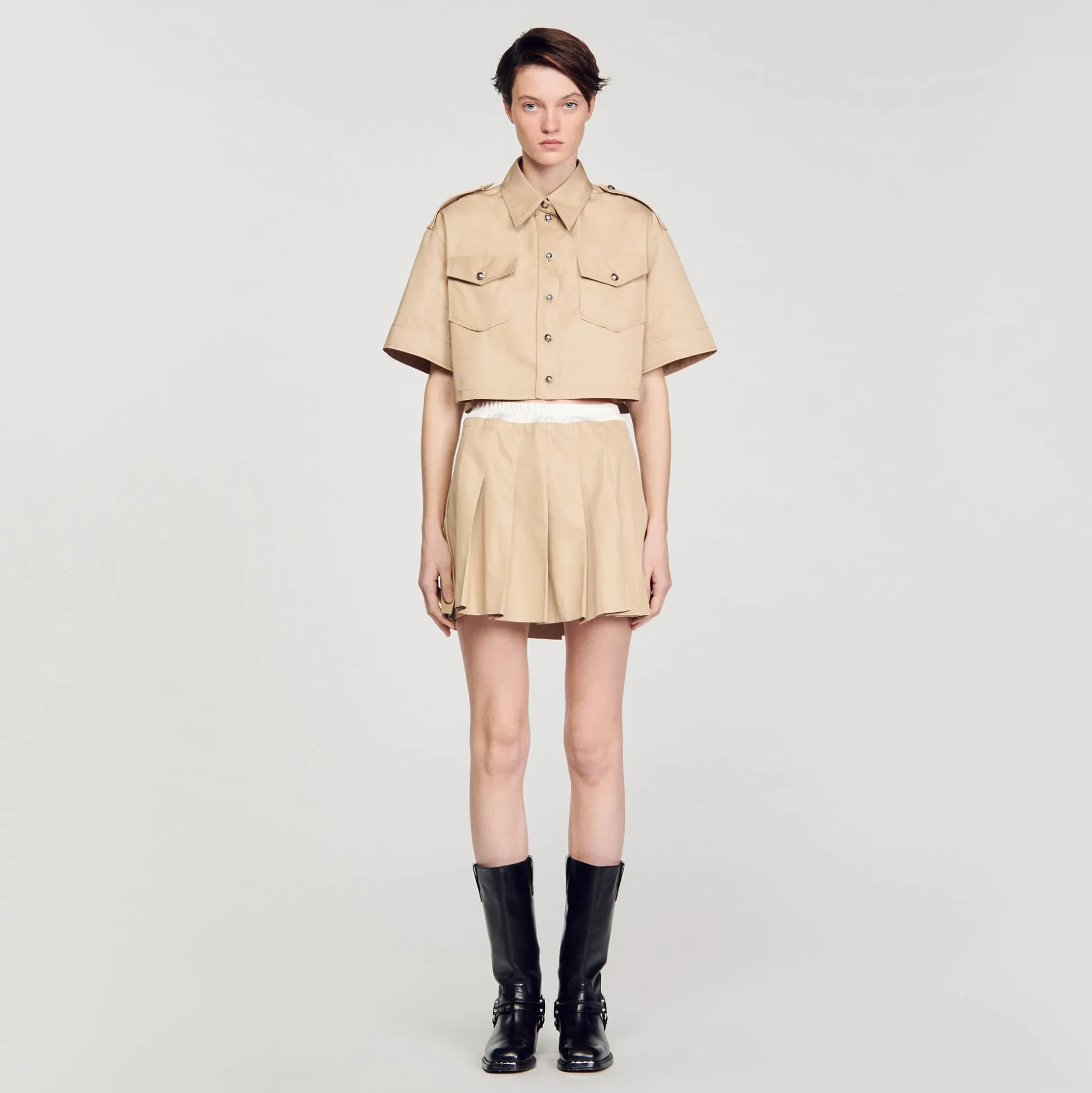 Chemise Courte Officier