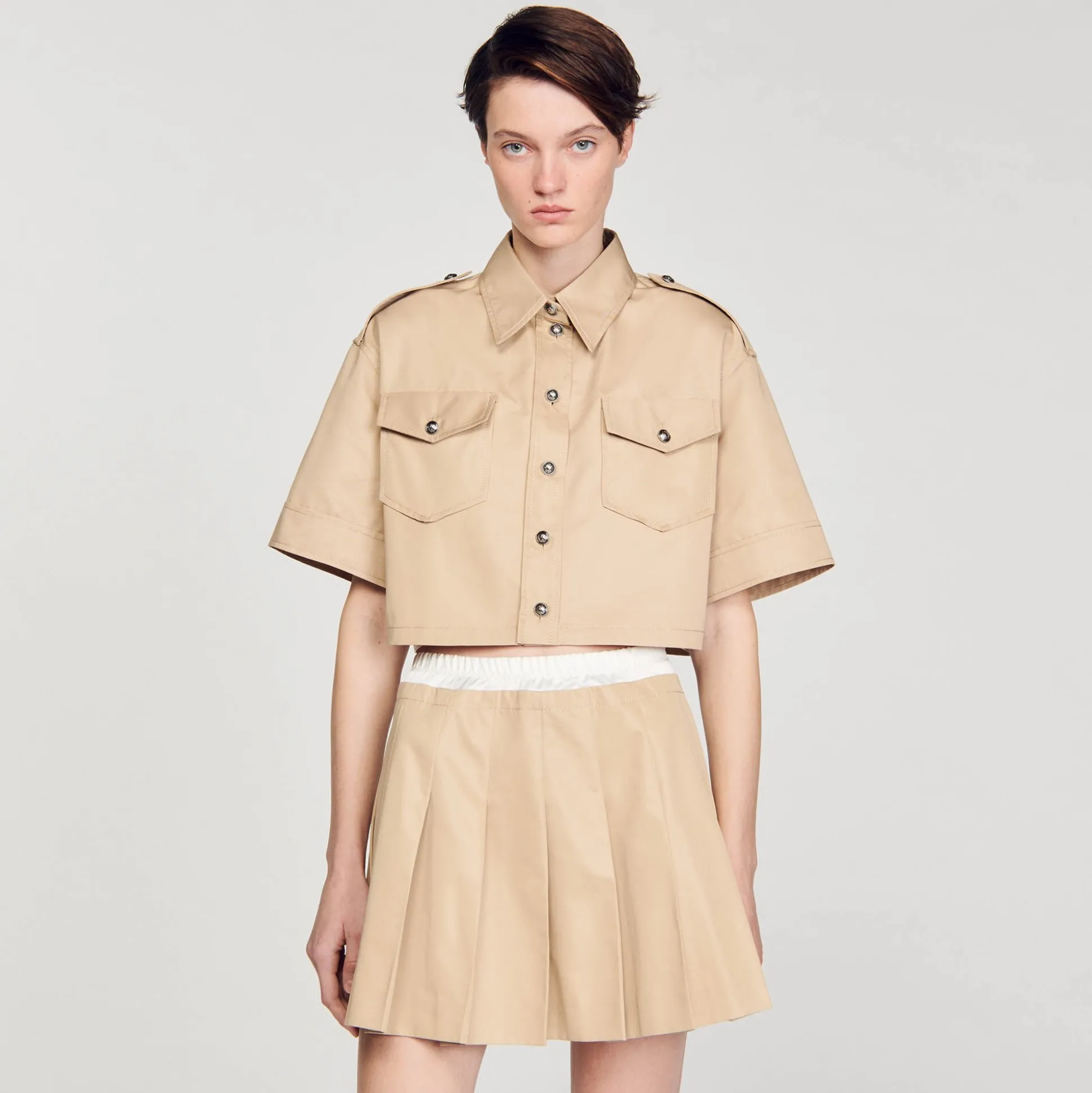 Chemise Courte Officier