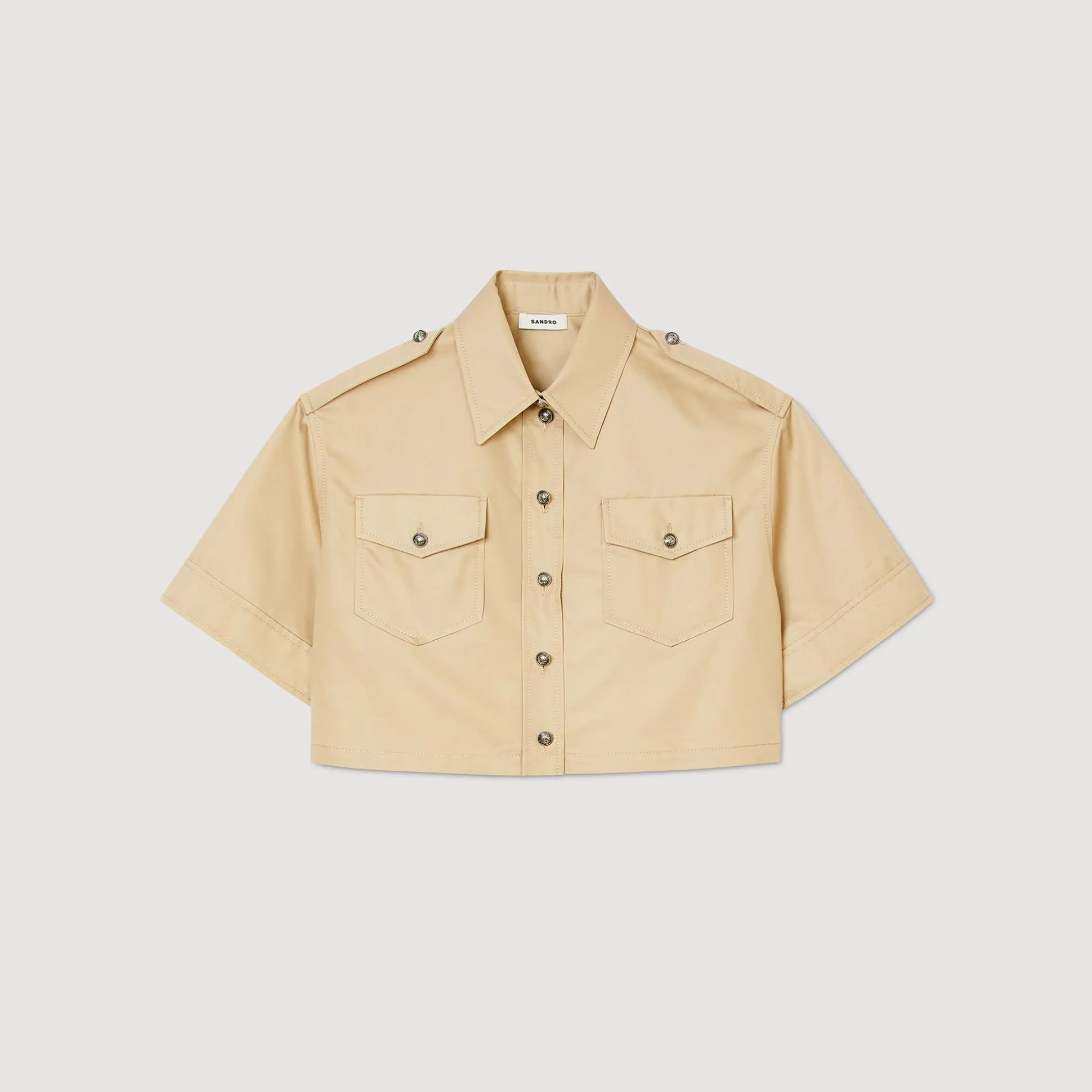 Chemise Courte Officier