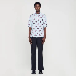 Chemise Cross Flower Manches Courtes