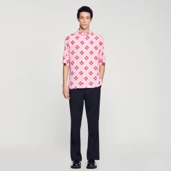 Chemise Cross Flower Manches Courtes
