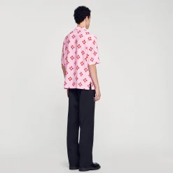 Chemise Cross Flower Manches Courtes