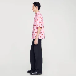 Chemise Cross Flower Manches Courtes