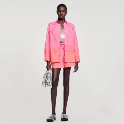 Chemise Dip Dye Strassée