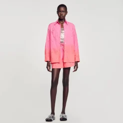 Chemise Dip Dye Strassée