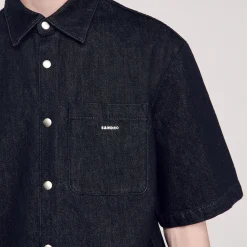 Chemise En Denim Brut