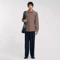 Chemise En Jersey à Manches Longues