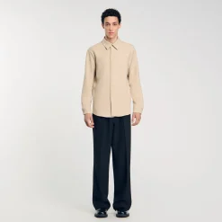 Chemise En Jersey à Manches Longues