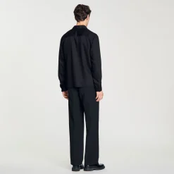 Chemise Fluide Zippée