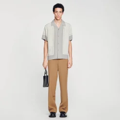 Chemise Imprimée à Manches Courtes