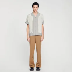 Chemise Imprimée à Manches Courtes