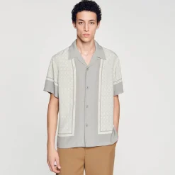 Chemise Imprimée à Manches Courtes