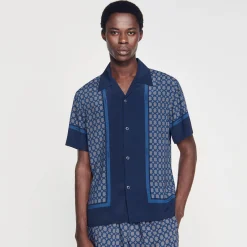 Chemise Imprimée à Manches Courtes