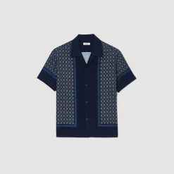 Chemise Imprimée à Manches Courtes