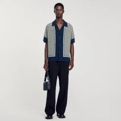 Chemise Imprimée à Manches Courtes