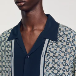 Chemise Imprimée à Manches Courtes