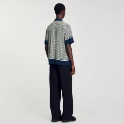 Chemise Imprimée à Manches Courtes
