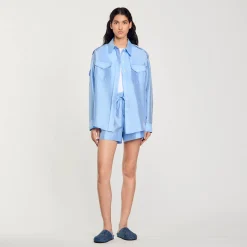 Chemise Large Satinée
