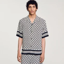 Chemise Manches Courtes Square Cross