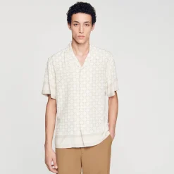 Chemise Manches Courtes Square Cross