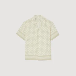 Chemise Manches Courtes Square Cross