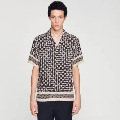 Chemise Manches Courtes Square Cross