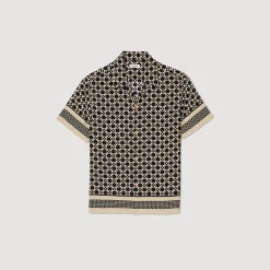 Chemise Manches Courtes Square Cross