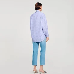 Chemise Ornée De Cœurs En Strass