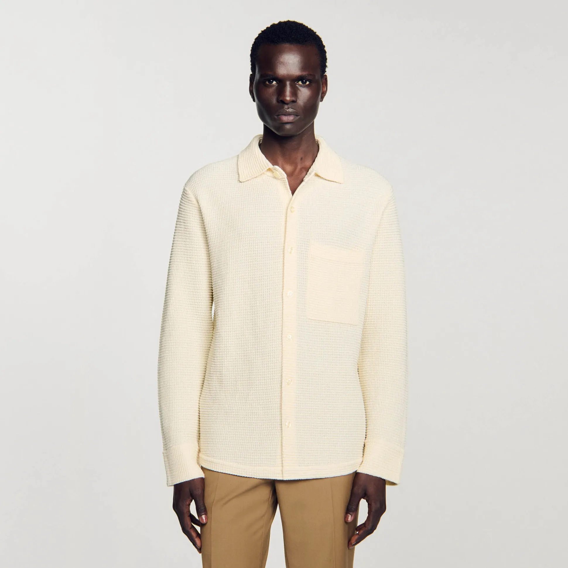 Chemise Oversize En Maille