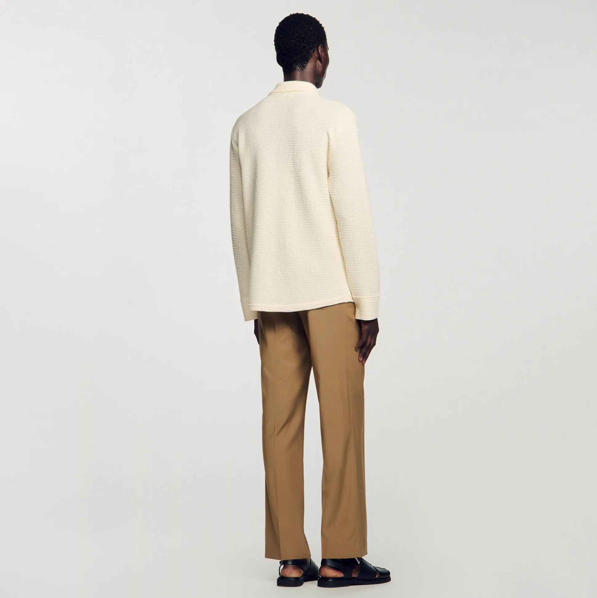 Chemise Oversize En Maille