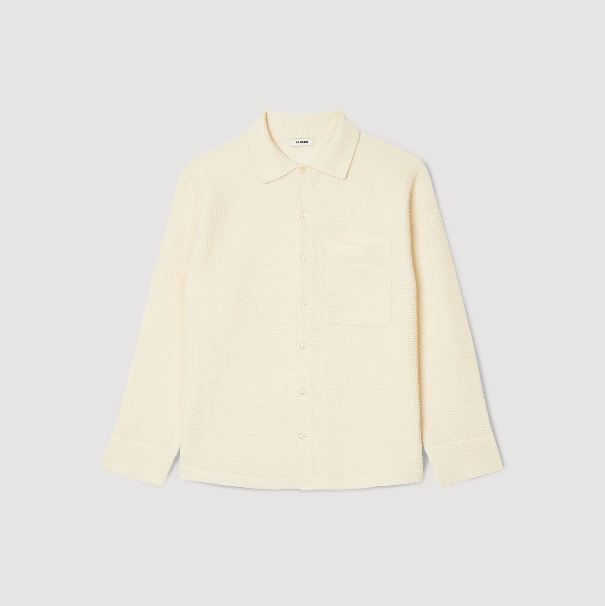 Chemise Oversize En Maille