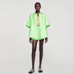 Chemise Oversized Satinée