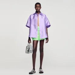 Chemise Oversized Satinée