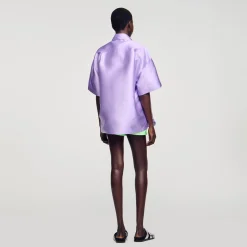 Chemise Oversized Satinée
