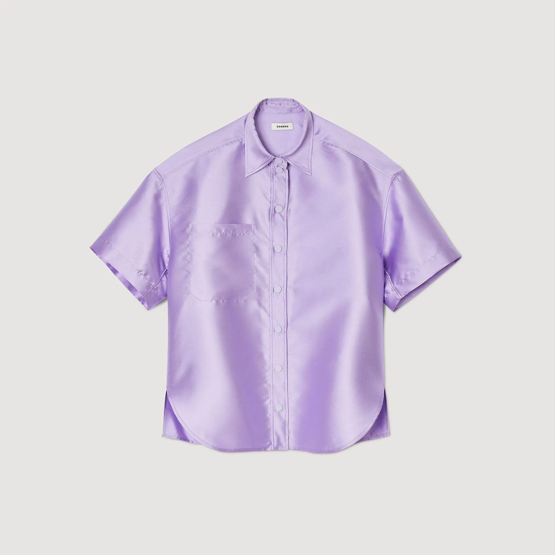 Chemise Oversized Satinée
