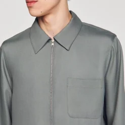 Chemise Zippée