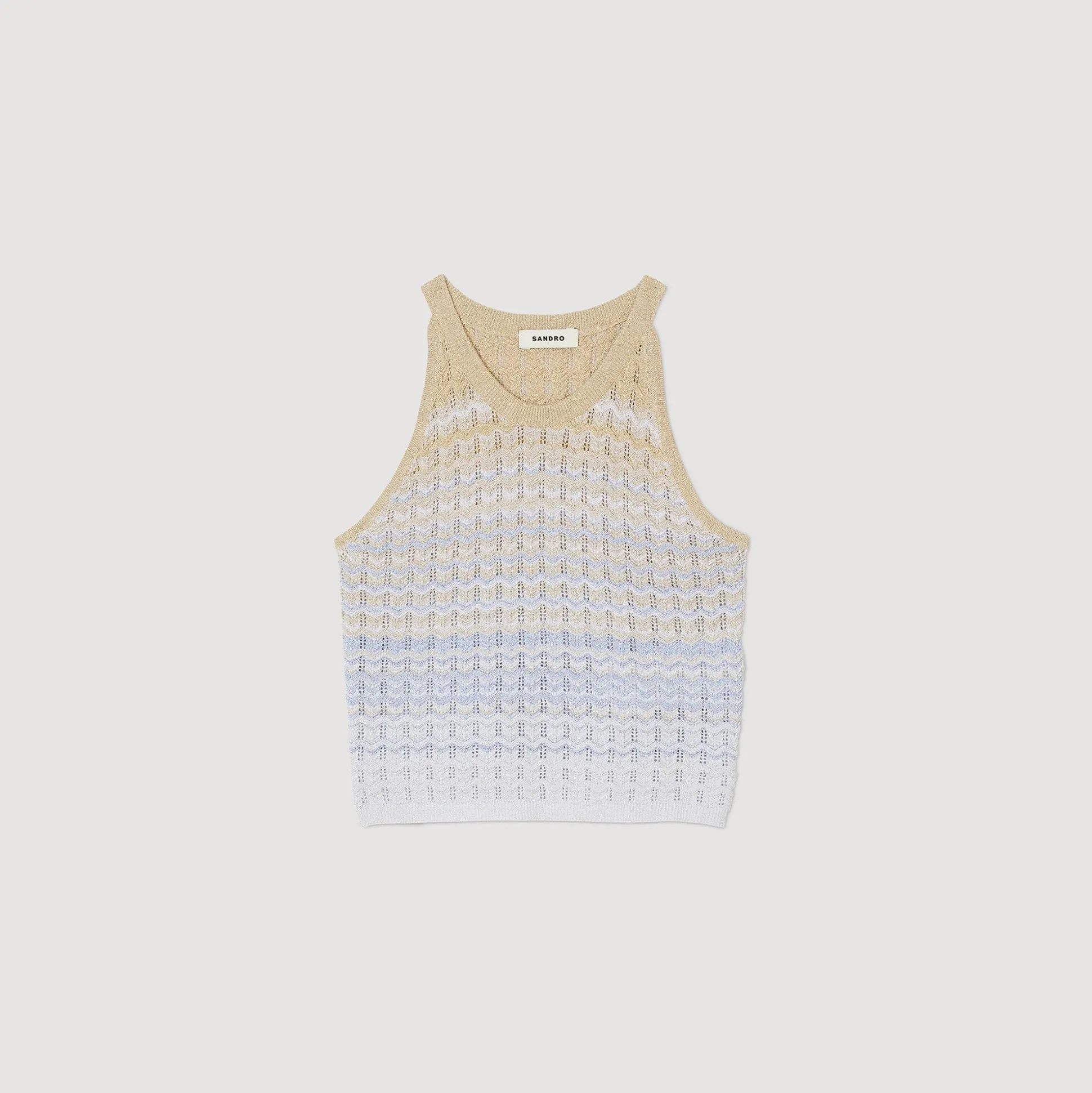Débardeur Court En Maille