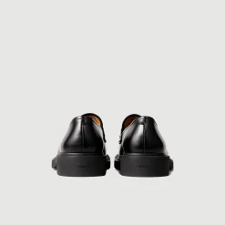 Derbies En Cuir Glacé