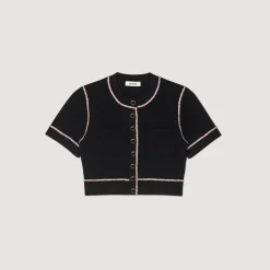 Gilet Court En Maille