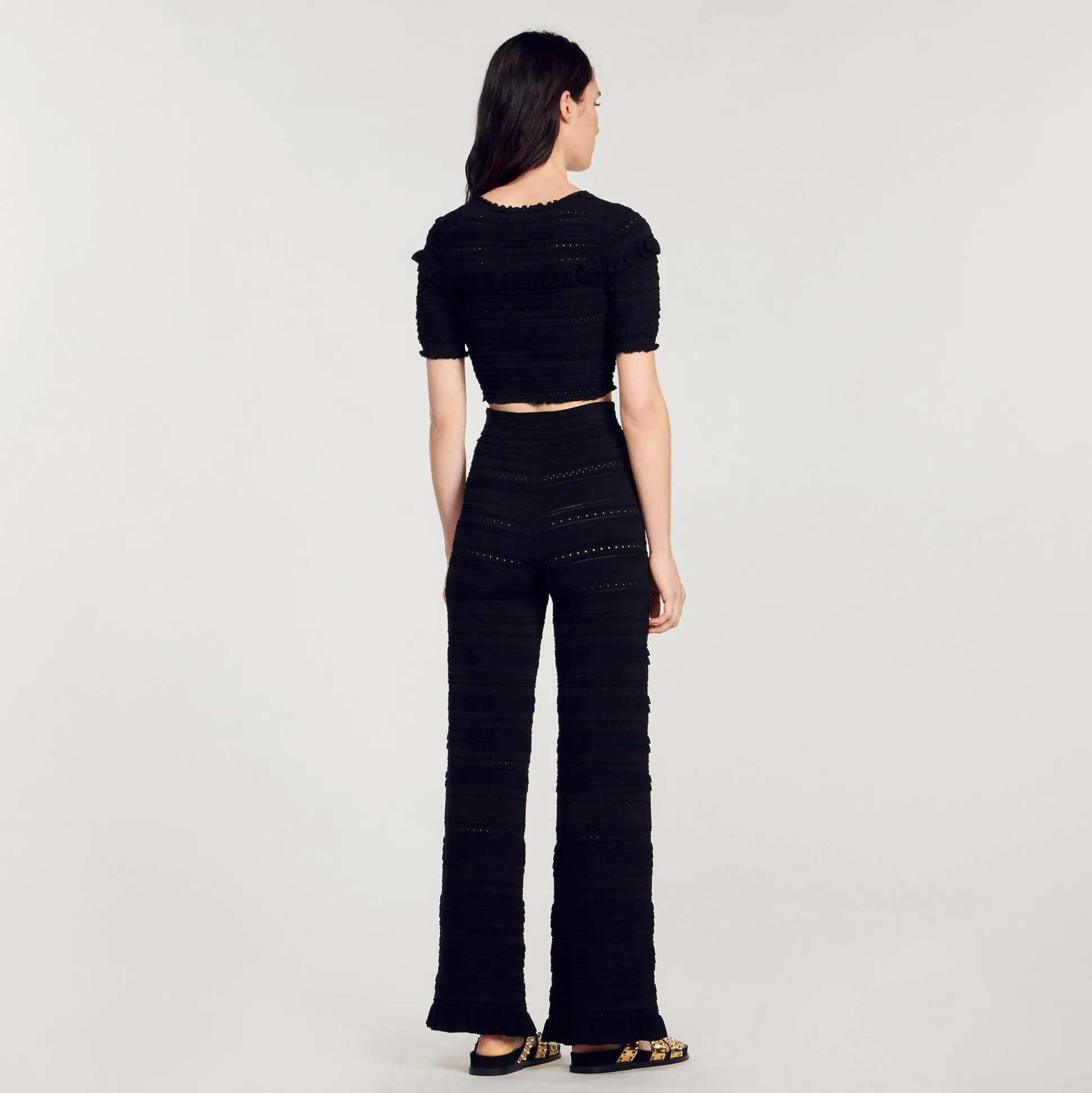 Gilet Court En Maille