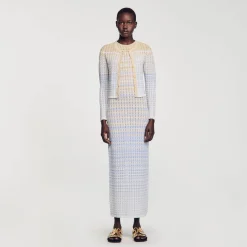 Gilet En Maille Dégradée