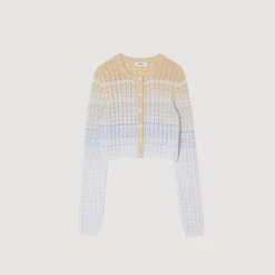 Gilet En Maille Dégradée